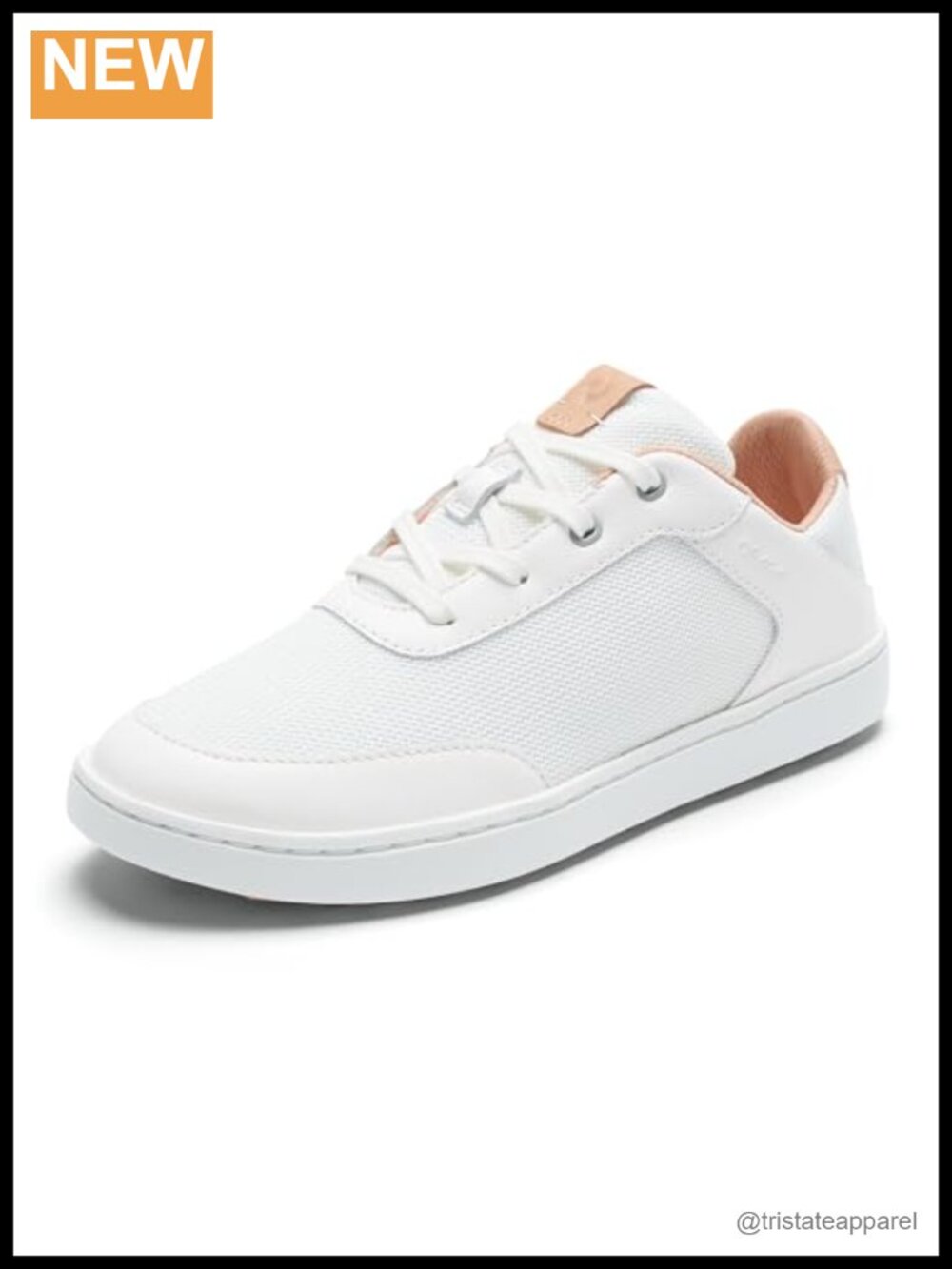 OluKai Kiahuna Waterproof Golf Shoes Athletic Lace-Up Women's Sneakers